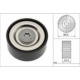 Umlenk-/Führungsrolle, Keilrippenriemen 532 0720 10 Umlenk-/Führungsrolle, Keilrippenriemen 532 0720 10
