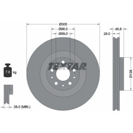 Bremsscheibe 92237603