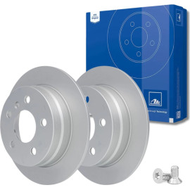 ATE 24.0108-0113.1 Bremsscheibe Ø258mm, 5x112,0, voll, beschichtet, mit Schrauben ATE 24.0108-0113.1 Bremsscheibe Ø258mm, 5x112,0, voll, beschichtet, mit Schrauben