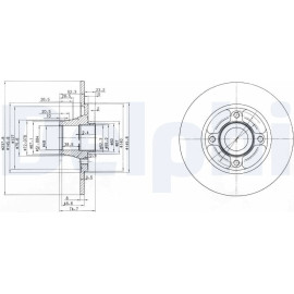 Bremsscheibe BG3360 Bremsscheibe BG3360