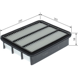 Luftfilter F 026 400 744 Luftfilter F 026 400 744