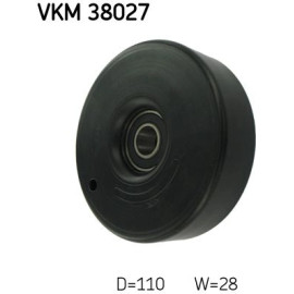 Umlenk-/Führungsrolle, Keilrippenriemen VKM 38027 Umlenk-/Führungsrolle, Keilrippenriemen VKM 38027