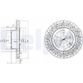 Bremsscheibe BG3827