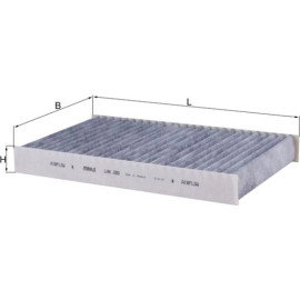 Filter, Innenraumluft LAK 280 Filter, Innenraumluft LAK 280