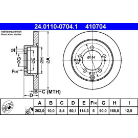 Bremsscheibe 24.0110-0704.1