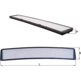 Filter, Innenraumluft LA 102 Filter, Innenraumluft LA 102