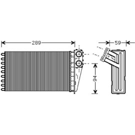 Valeo 812338 Wärmetauscher, Innenraumheizung Valeo 812338 Wärmetauscher, Innenraumheizung
