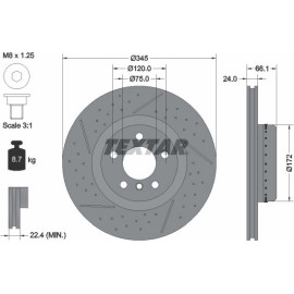 Bremsscheibe 92265225 Bremsscheibe 92265225