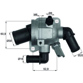 Thermostat, Kühlmittel TI 173 88 Thermostat, Kühlmittel TI 173 88