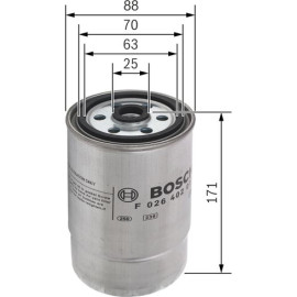 Kraftstofffilter F 026 402 013 Kraftstofffilter F 026 402 013