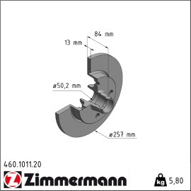 Bremsscheibe 460.1011.20