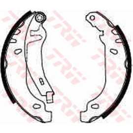 Bremsbackensatz GS8211 Bremsbackensatz GS8211