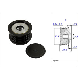Generatorfreilauf 535 0236 10 Generatorfreilauf 535 0236 10