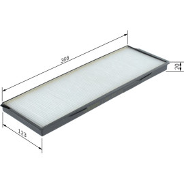 BOSCH 1 987 431 172 Innenraumfilter BOSCH 1 987 431 172 Innenraumfilter