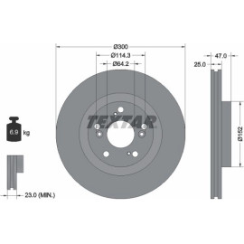 Bremsscheibe 92125000