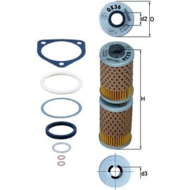 Ölfilter OX 36D Ölfilter OX 36D