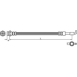 Bremsschlauch 4110880 Bremsschlauch 4110880