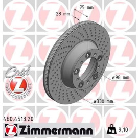 Bremsscheibe 460.4513.20