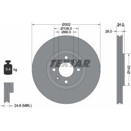 Bremsscheibe 92133203 Bremsscheibe 92133203