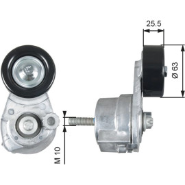 Spannrolle, Keilrippenriemen T39160