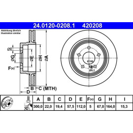 Bremsscheibe 24.0120-0208.1