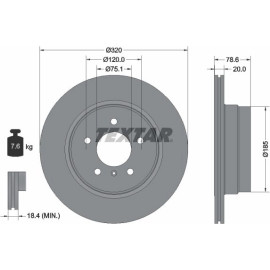 Bremsscheibe 92161103