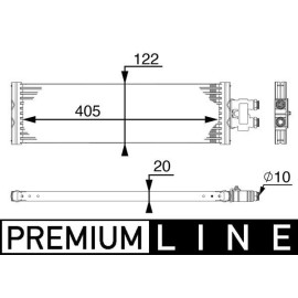 Ölkühler, Automatikgetriebe CLC 64 000P