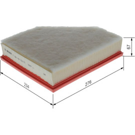 Luftfilter F 026 400 753 Luftfilter F 026 400 753
