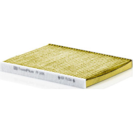 MANN-FILTER FP 2436 Innenraumfilter FreciousPlus Aktivkohlefilter mit Polyphenol, antibakteriell, Feinstaubfilter (PM 2.5)