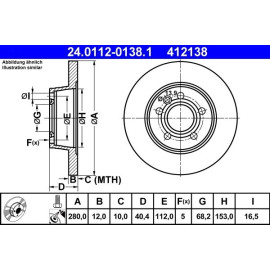 Bremsscheibe 24.0112-0138.1
