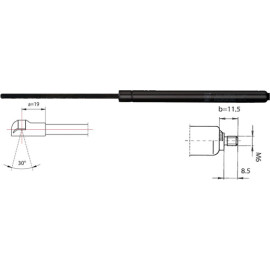 Gasfeder, Koffer-/Laderaum 2110337 Gasfeder, Koffer-/Laderaum 2110337