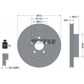 Bremsscheibe 92115305