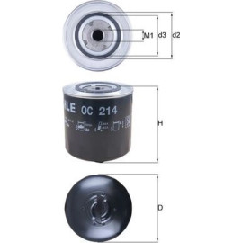 Ölfilter OC 214 Ölfilter OC 214
