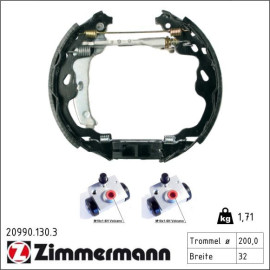 Bremsbackensatz 20990.130.3 Bremsbackensatz 20990.130.3