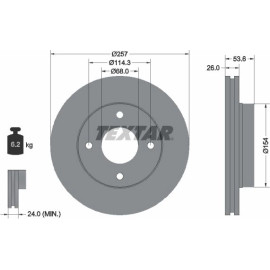 Bremsscheibe 92253103 Bremsscheibe 92253103