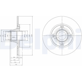 Bremsscheibe BG9033RS Bremsscheibe BG9033RS