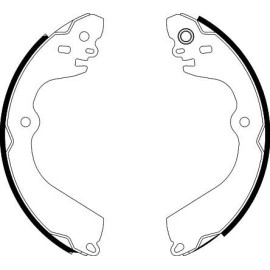 Bremsbackensatz 8DB 355 022-111