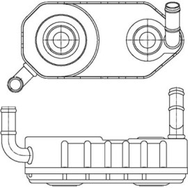 Ölkühler, Automatikgetriebe CLC 177 000S