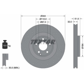 Bremsscheibe 92289905 Bremsscheibe 92289905