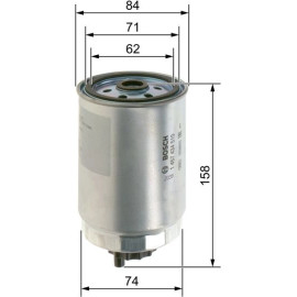 Kraftstofffilter 1 457 434 510 Kraftstofffilter 1 457 434 510