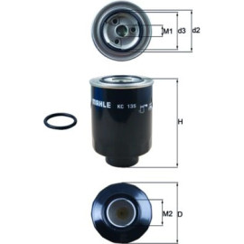Kraftstofffilter KC 135D