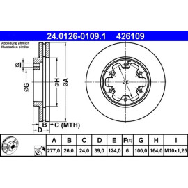 Bremsscheibe 24.0126-0109.1