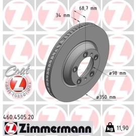 Bremsscheibe 460.4505.20