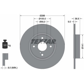 Bremsscheibe 92169203 Bremsscheibe 92169203