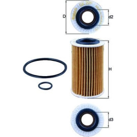 Ölfilter OX 209D Ölfilter OX 209D