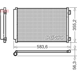 Kondensator, Klimaanlage DCN09146