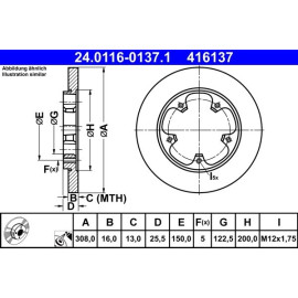 Bremsscheibe 24.0116-0137.1