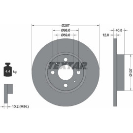 Bremsscheibe 92236703 Bremsscheibe 92236703