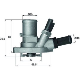 Thermostat, Kühlmittel TI 149 88 Thermostat, Kühlmittel TI 149 88