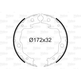 Valeo 564168 Bremsbackensatz, Feststellbremse Valeo 564168 Bremsbackensatz, Feststellbremse